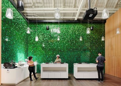 The Crown team meet in the Presentation Room