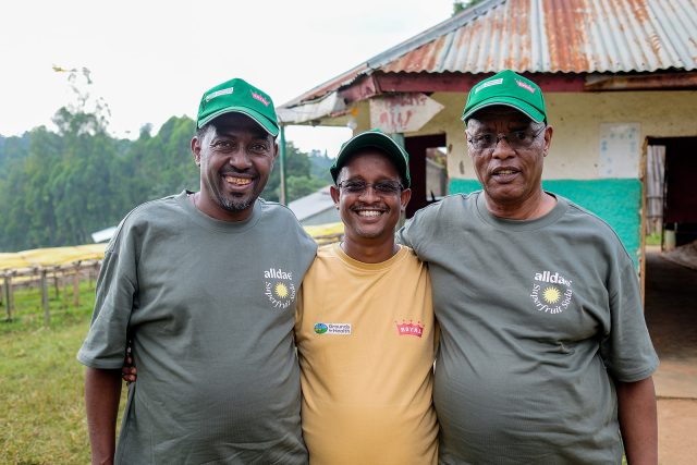 GFH clinician team. From left to right: Mesfin, Demis and Ashenafi