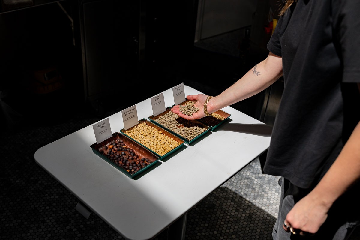 green coffee analysis