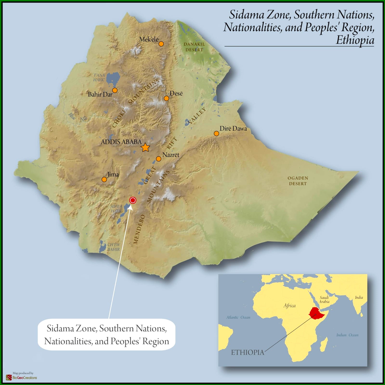 Ethiopia Sidamo 4 Natural 