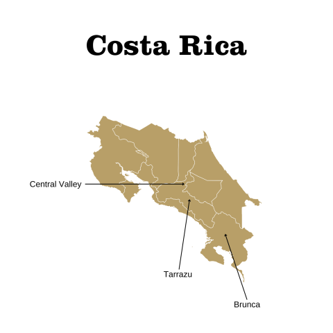 costa rica map