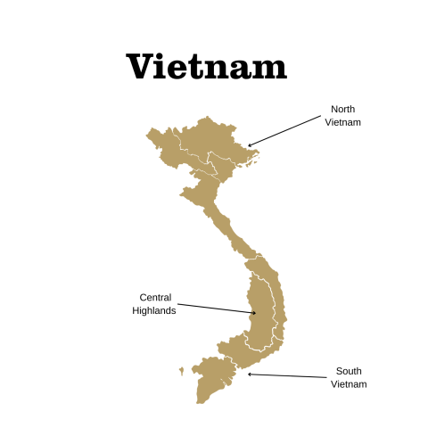 vietnam map